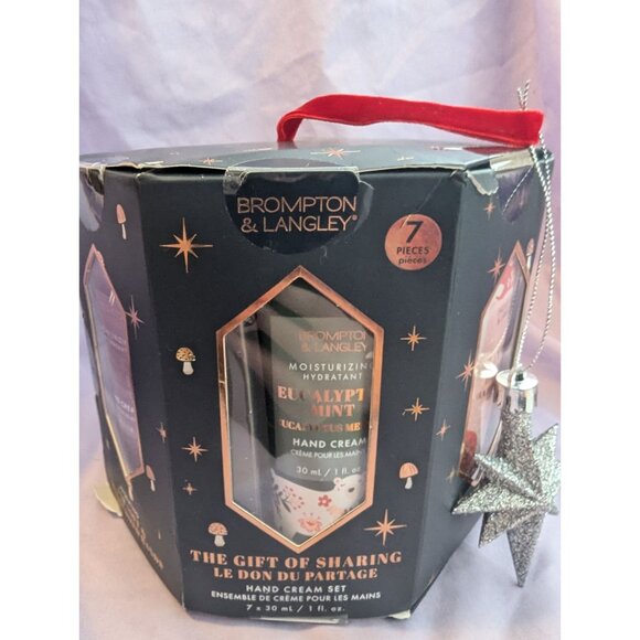 Brompton & Langley Hand Cream Set Winter Snow Cranberry Peppermint Pine Vanilla - Picture 7 of 9